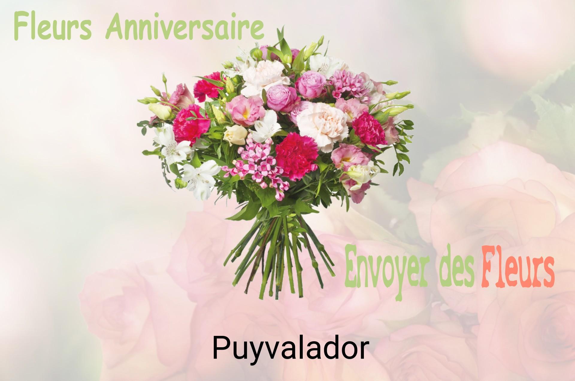 Bouquet de fleurs d’anniversaire livré à Puyvalador