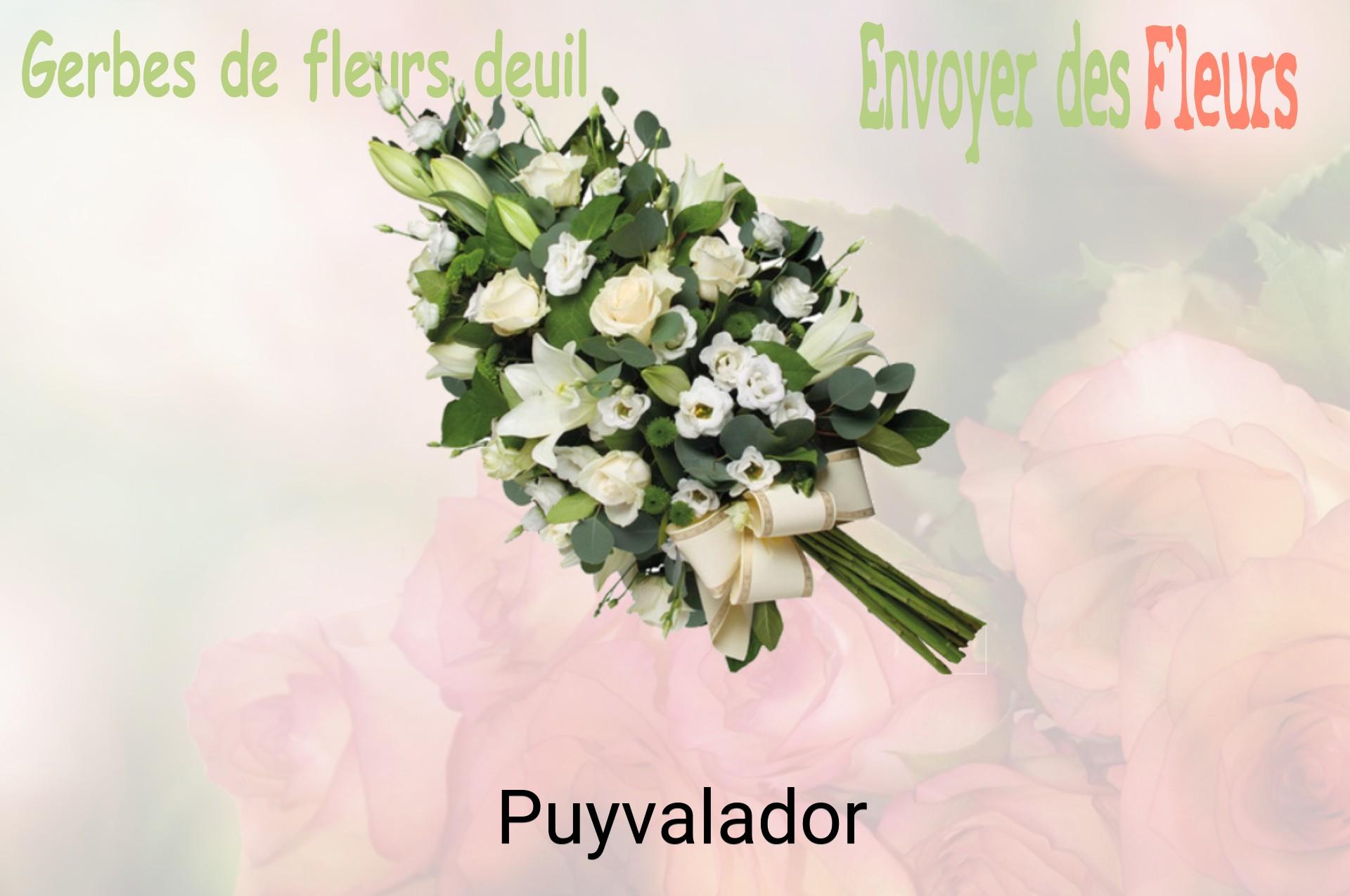 Gerbe de fleurs de deuil livrée à Puyvalador